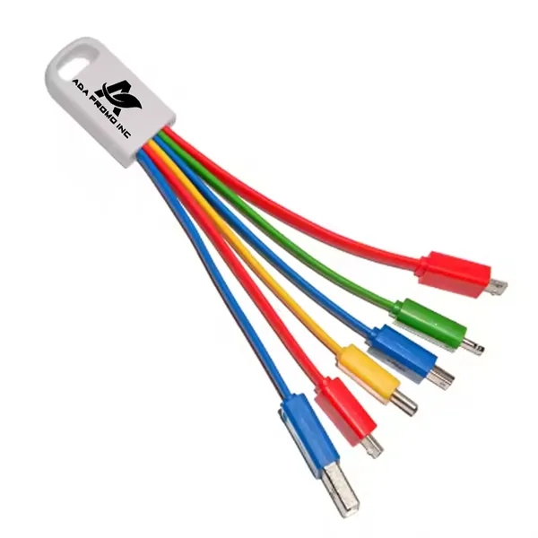 5 In 1 Usb Multiply Charging Cable - 5 In 1 Usb Multiply Charging Cable - Image 0 of 3