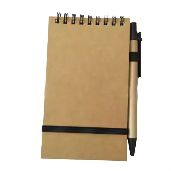 Recycled Spiral Jotter With Custom Logo - Recycled Spiral Jotter With Custom Logo - Image 3 of 3