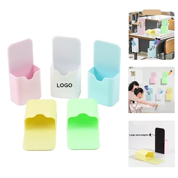 Magnetic Dry Erase Marker Pen Holder - Magnetic Dry Erase Marker Pen Holder - Image 0 of 7