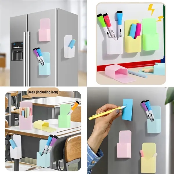 Magnetic Dry Erase Marker Pen Holder - Magnetic Dry Erase Marker Pen Holder - Image 5 of 7