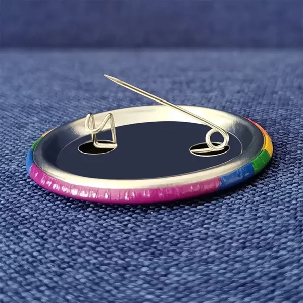 Rainbow Button Badge Pride Pins - Rainbow Button Badge Pride Pins - Image 2 of 4