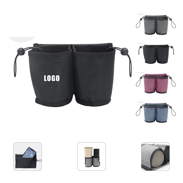 Travel Luggage Cup Holder - Hands-Free - Travel Luggage Cup Holder - Hands-Free - Image 0 of 2