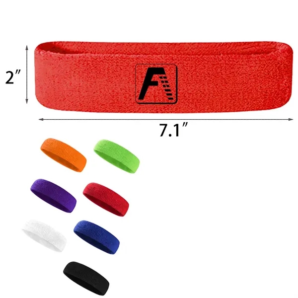 Moisture-Wicking Durable Sport Headband