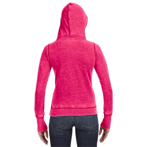 J America Ladies' Zen Pullover Fleece Hooded Sweatshirt - J America Ladies' Zen Pullover Fleece Hooded Sweatshirt - Image 19 of 35