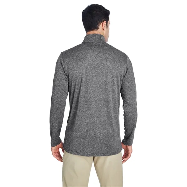 UltraClub Men's Cool & Dry Heathered Performance Quarter-Zip - UltraClub Men's Cool & Dry Heathered Performance Quarter-Zip - Image 20 of 52