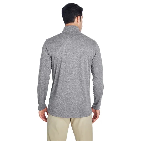 UltraClub Men's Cool & Dry Heathered Performance Quarter-Zip - UltraClub Men's Cool & Dry Heathered Performance Quarter-Zip - Image 22 of 52