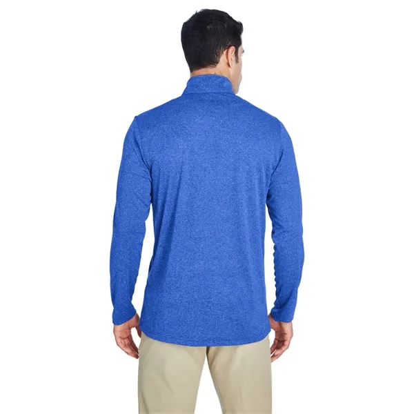 UltraClub Men's Cool & Dry Heathered Performance Quarter-Zip - UltraClub Men's Cool & Dry Heathered Performance Quarter-Zip - Image 29 of 52