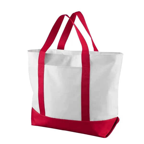 Liberty Bags Bay View Giant Zipper Beach Tote - Liberty Bags Bay View Giant Zipper Beach Tote - Image 5 of 5