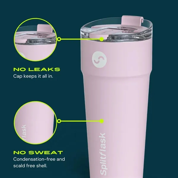 Splitflask® Two-Sided Tumbler - 30oz - Splitflask® Two-Sided Tumbler - 30oz - Image 2 of 12