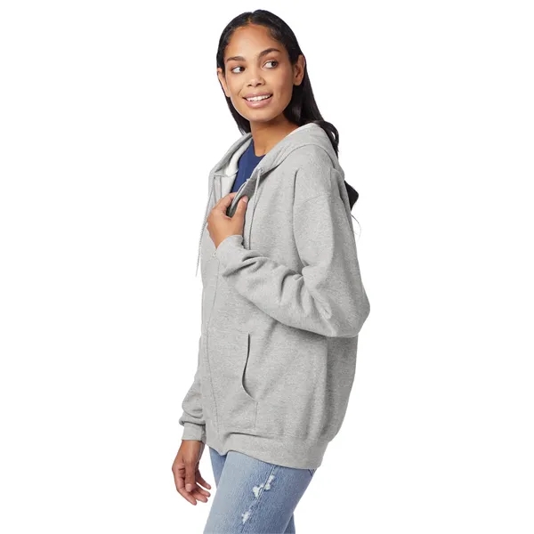 Hanes Adult EcoSmart® Full-Zip Hooded Sweatshirt - Hanes Adult EcoSmart® Full-Zip Hooded Sweatshirt - Image 39 of 53