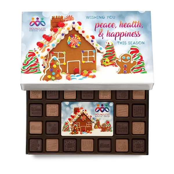 45-Piece Chocolate Ensemble Gift Set with Luxury Packaging