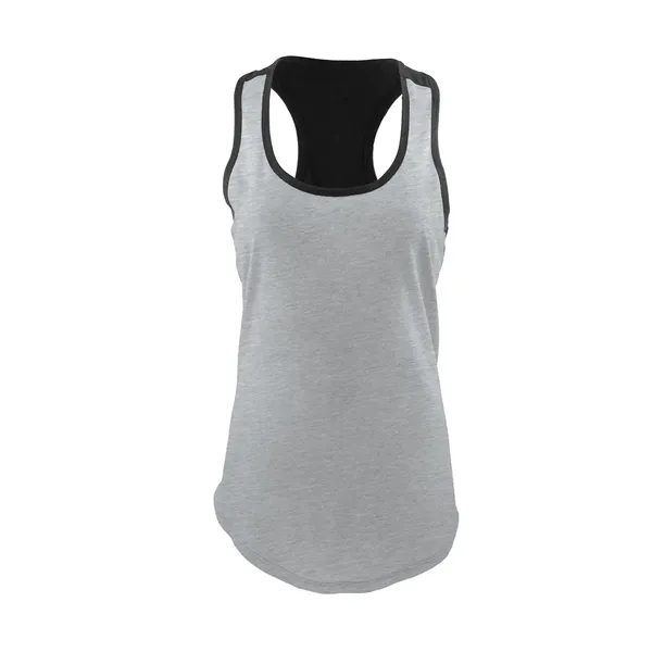 Next Level Apparel Ladies' Ideal Colorblock Racerback Tank - Next Level Apparel Ladies' Ideal Colorblock Racerback Tank - Image 22 of 54