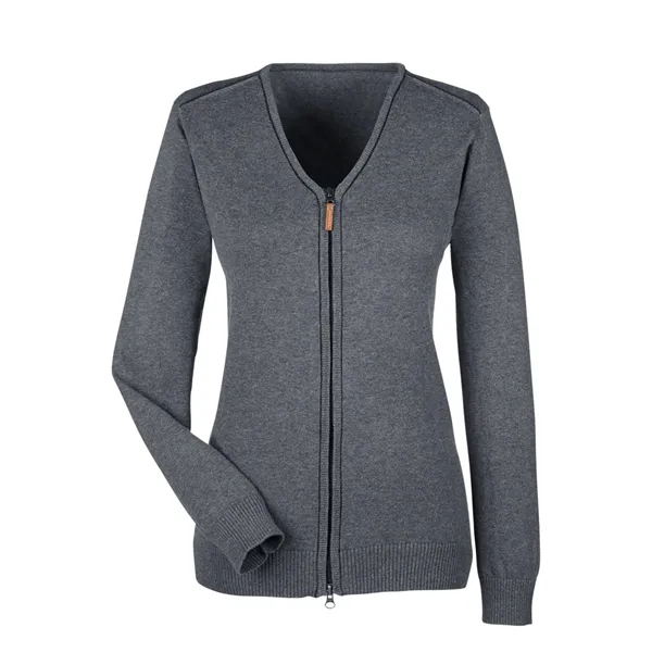 Devon & Jones Ladies' Manchester Fully-Fashioned Full-Zip... - Devon & Jones Ladies' Manchester Fully-Fashioned Full-Zip... - Image 22 of 27