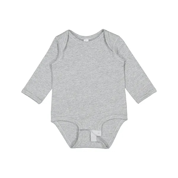 Rabbit Skins Infant Long Sleeve Jersey Bodysuit - Rabbit Skins Infant Long Sleeve Jersey Bodysuit - Image 40 of 44