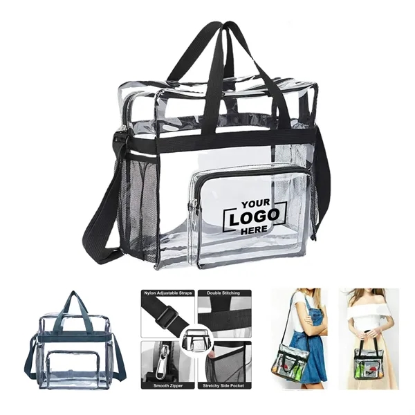 Stadium Approved See Through Clear Tote Bag - Stadium Approved See Through Clear Tote Bag - Image 0 of 7