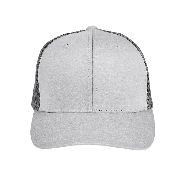 Team 365 by Yupoong® Adult Zone Sonic Heather Trucker Cap - Team 365 by Yupoong® Adult Zone Sonic Heather Trucker Cap - Image 30 of 47