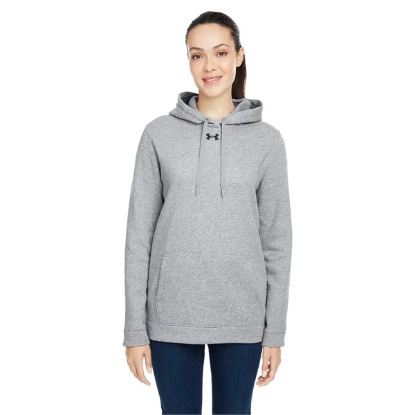 Under Armour Ladies' Hustle Pullover Hooded Sweatshirt - Under Armour Ladies' Hustle Pullover Hooded Sweatshirt - Image 6 of 61