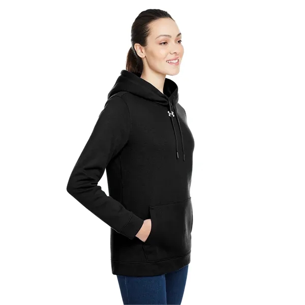 Under Armour Ladies' Hustle Pullover Hooded Sweatshirt - Under Armour Ladies' Hustle Pullover Hooded Sweatshirt - Image 44 of 61