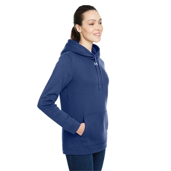 Under Armour Ladies' Hustle Pullover Hooded Sweatshirt - Under Armour Ladies' Hustle Pullover Hooded Sweatshirt - Image 56 of 61