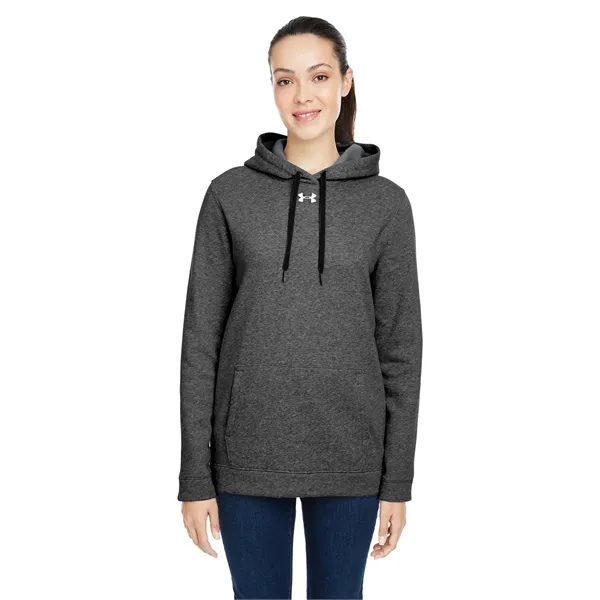 Under Armour Ladies' Hustle Pullover Hooded Sweatshirt - Under Armour Ladies' Hustle Pullover Hooded Sweatshirt - Image 21 of 61