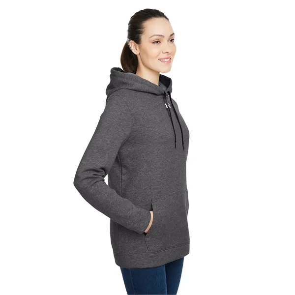 Under Armour Ladies' Hustle Pullover Hooded Sweatshirt - Under Armour Ladies' Hustle Pullover Hooded Sweatshirt - Image 60 of 61