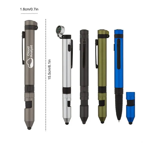 6-in-1 Quest Multi Tool Pen - 6-in-1 Quest Multi Tool Pen - Image 1 of 3