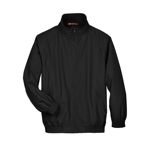 Harriton Adult Fleece-Lined Nylon Jacket - Harriton Adult Fleece-Lined Nylon Jacket - Image 13 of 17