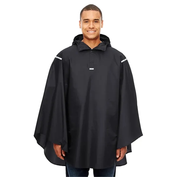 Team 365 Adult Zone Protect Packable Poncho - Team 365 Adult Zone Protect Packable Poncho - Image 16 of 34