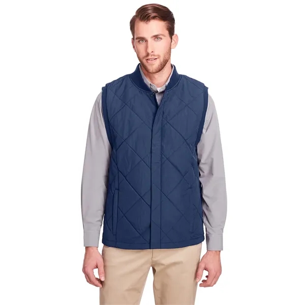 UltraClub Men's Dawson Quilted Hacking Vest - UltraClub Men's Dawson Quilted Hacking Vest - Image 3 of 11