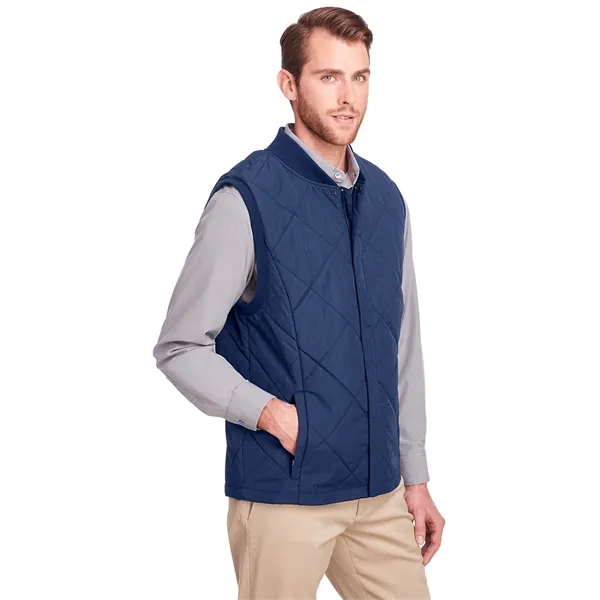 UltraClub Men's Dawson Quilted Hacking Vest - UltraClub Men's Dawson Quilted Hacking Vest - Image 9 of 11