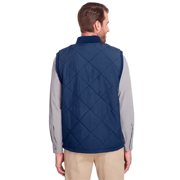 UltraClub Men's Dawson Quilted Hacking Vest - UltraClub Men's Dawson Quilted Hacking Vest - Image 4 of 11