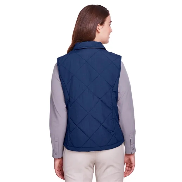 UltraClub Ladies' Dawson Quilted Hacking Vest - UltraClub Ladies' Dawson Quilted Hacking Vest - Image 7 of 11