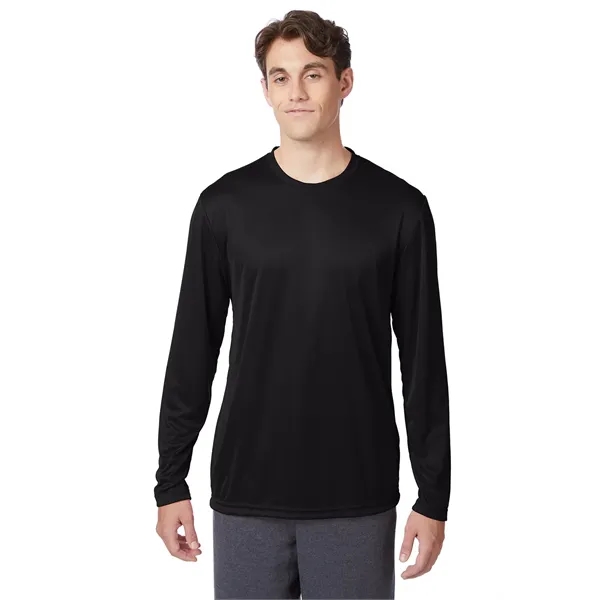 Hanes Adult Cool DRI® with FreshIQ Long-Sleeve Performanc... - Hanes Adult Cool DRI® with FreshIQ Long-Sleeve Performanc... - Image 26 of 45