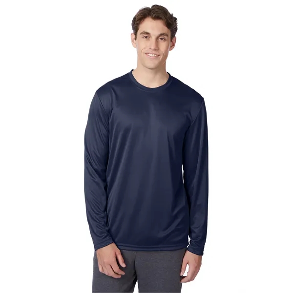 Hanes Adult Cool DRI® with FreshIQ Long-Sleeve Performanc... - Hanes Adult Cool DRI® with FreshIQ Long-Sleeve Performanc... - Image 34 of 45