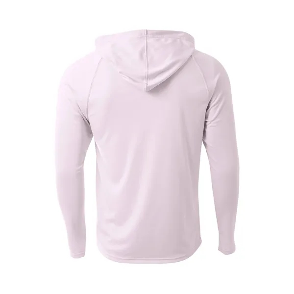 A4 Men's Cooling Performance Long-Sleeve Hooded T-shirt - A4 Men's Cooling Performance Long-Sleeve Hooded T-shirt - Image 31 of 60