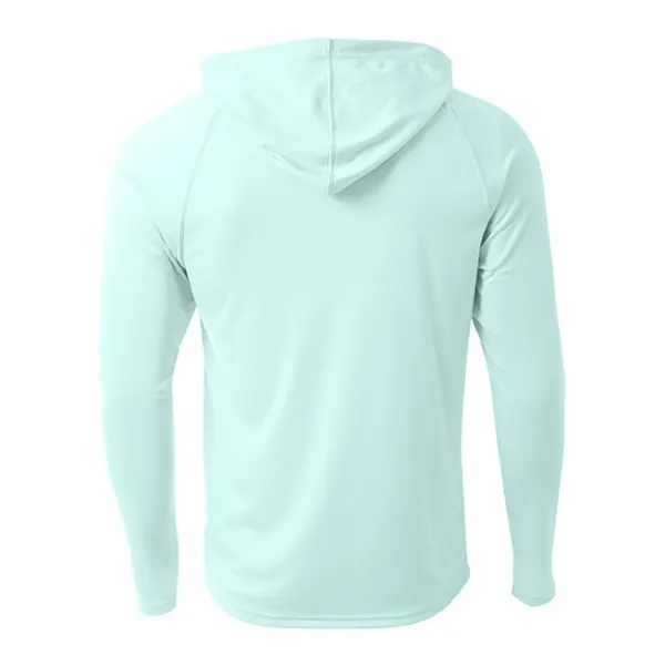 A4 Men's Cooling Performance Long-Sleeve Hooded T-shirt - A4 Men's Cooling Performance Long-Sleeve Hooded T-shirt - Image 60 of 60