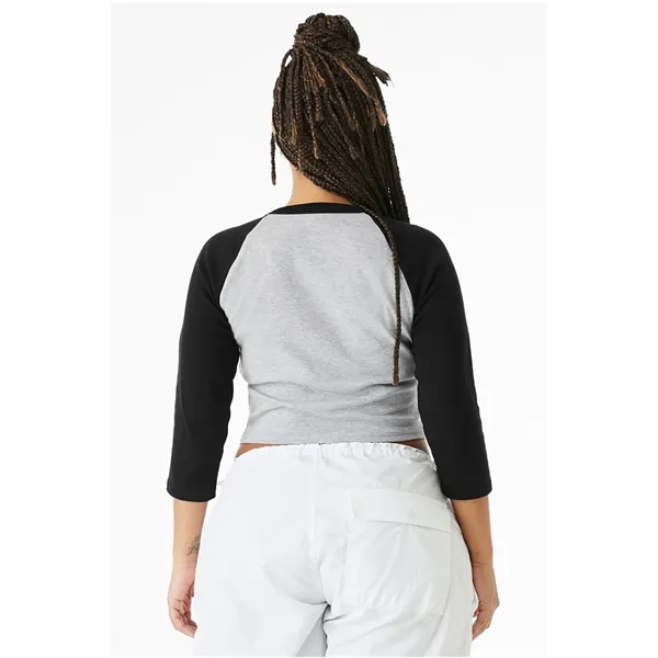 Bella + Canvas Ladies' Micro Ribbed Three-Quarter Raglan ... - Bella + Canvas Ladies' Micro Ribbed Three-Quarter Raglan ... - Image 41 of 55