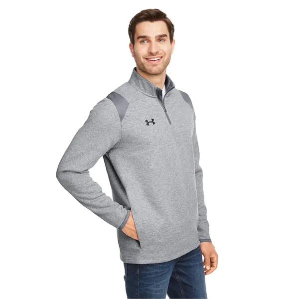 Under Armour Men's Hustle Quarter-Zip Pullover Sweatshirt - Under Armour Men's Hustle Quarter-Zip Pullover Sweatshirt - Image 29 of 40