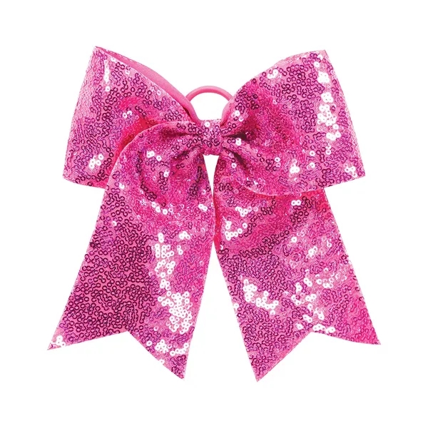 Augusta Sportswear Sequin Cheer Glitter Bow - Augusta Sportswear Sequin Cheer Glitter Bow - Image 0 of 5