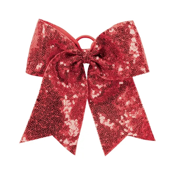 Augusta Sportswear Sequin Cheer Glitter Bow - Augusta Sportswear Sequin Cheer Glitter Bow - Image 3 of 5