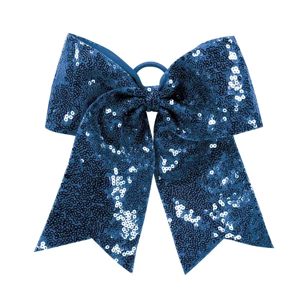 Augusta Sportswear Sequin Cheer Glitter Bow - Augusta Sportswear Sequin Cheer Glitter Bow - Image 4 of 5