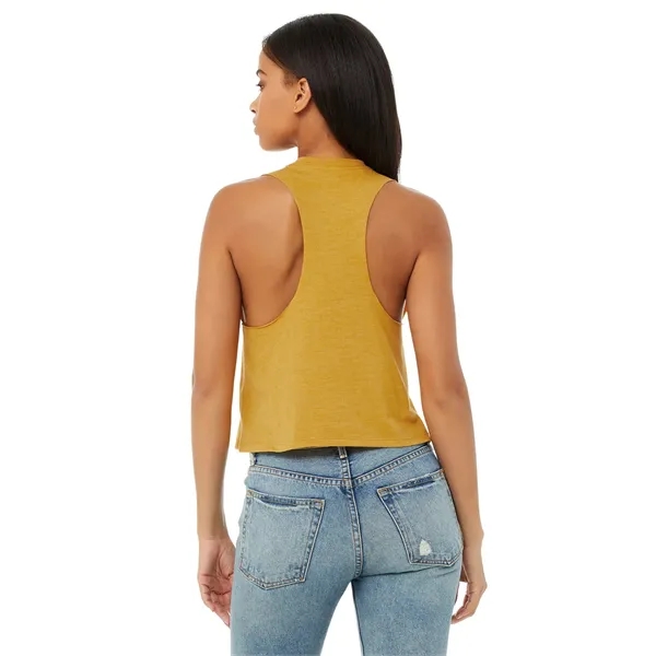 Bella + Canvas Ladies' Racerback Cropped Tank - Bella + Canvas Ladies' Racerback Cropped Tank - Image 114 of 116