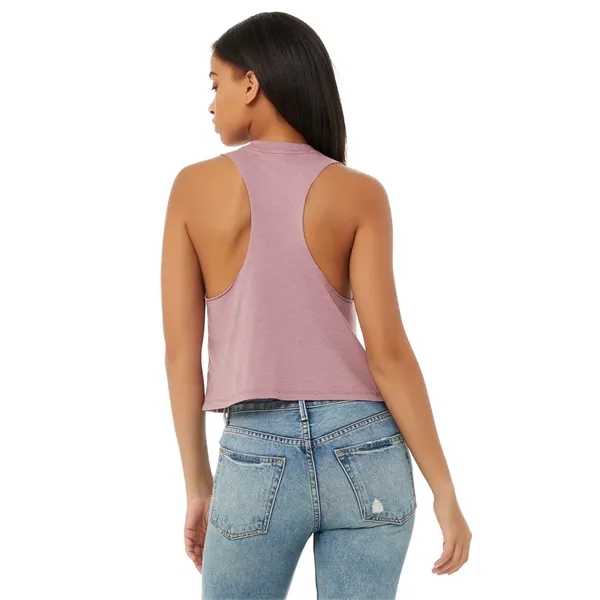 Bella + Canvas Ladies' Racerback Cropped Tank - Bella + Canvas Ladies' Racerback Cropped Tank - Image 115 of 116