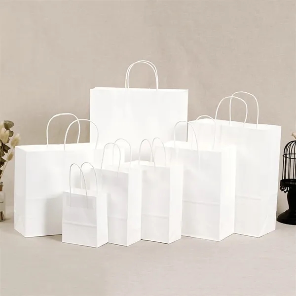 Clothing/Coffee/Gift/Food Delivery Kraft Paper Carry Bags - Clothing/Coffee/Gift/Food Delivery Kraft Paper Carry Bags - Image 1 of 4