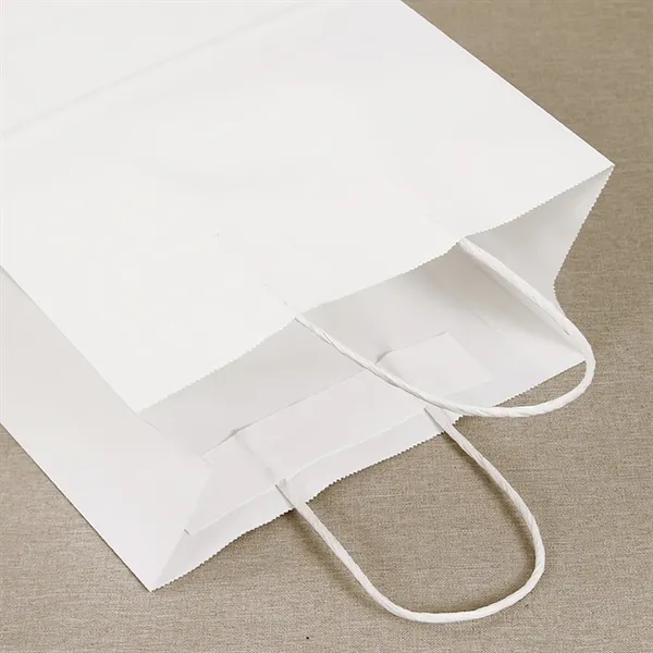 Clothing/Coffee/Gift/Food Delivery Kraft Paper Carry Bags - Clothing/Coffee/Gift/Food Delivery Kraft Paper Carry Bags - Image 3 of 4