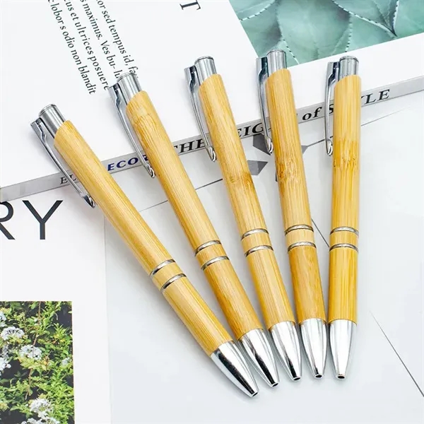 Bamboo Ballpoint Pen - Bamboo Ballpoint Pen - Image 0 of 5