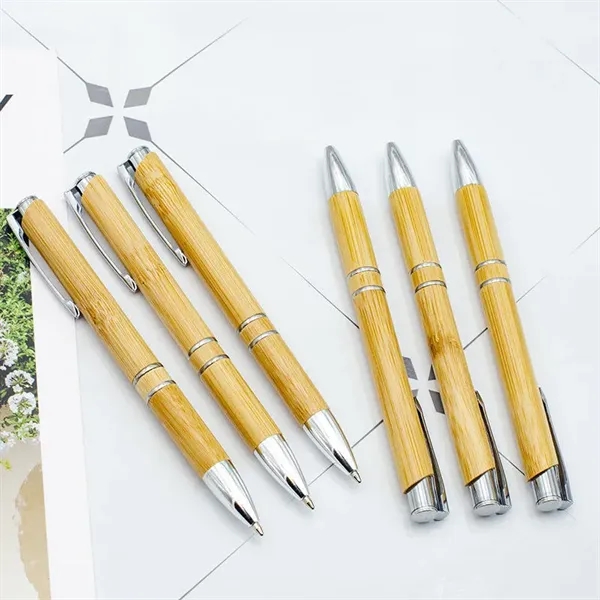 Bamboo Ballpoint Pen - Bamboo Ballpoint Pen - Image 2 of 5