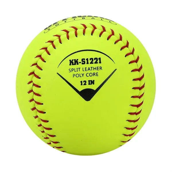 12" Inch Yellow Softballs - 12" Inch Yellow Softballs - Image 1 of 4