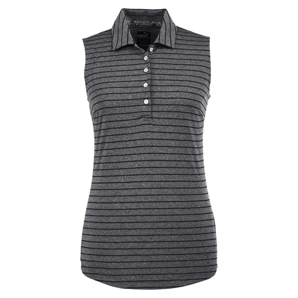 Puma Golf Ladies' Rotation Stripe Sleeveless Polo
