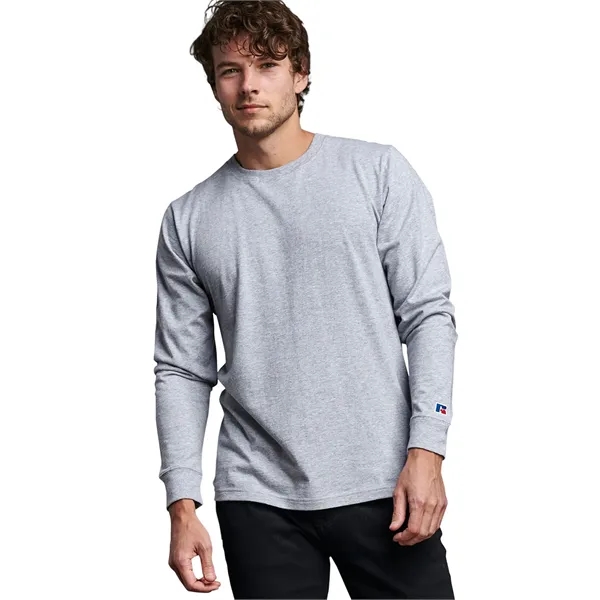 Russell Athletic Unisex Cotton Classic Long-Sleeve T-Shirt - Russell Athletic Unisex Cotton Classic Long-Sleeve T-Shirt - Image 5 of 29